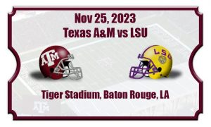 2023 Texas Am Vs Lsu